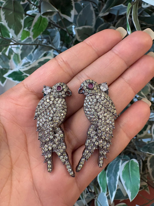 Antique Bird Earrings