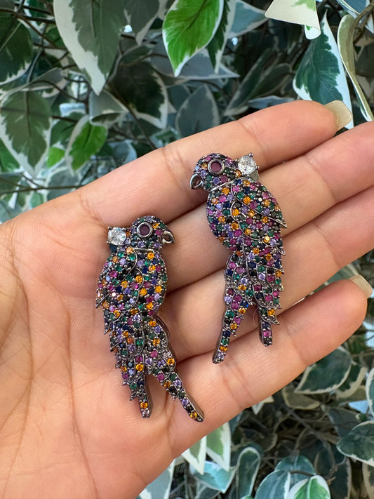 Multi-Bird Earrings