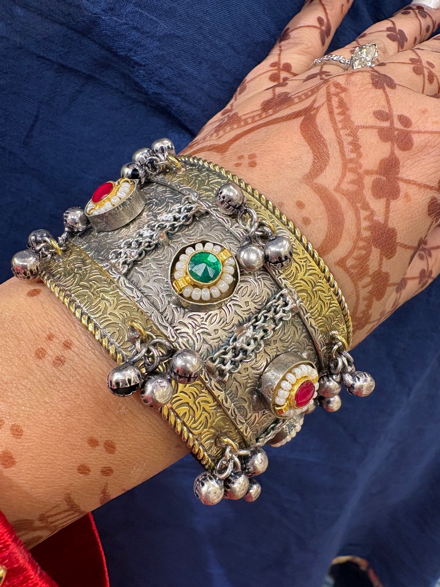 Boho Ghungroo Cuff