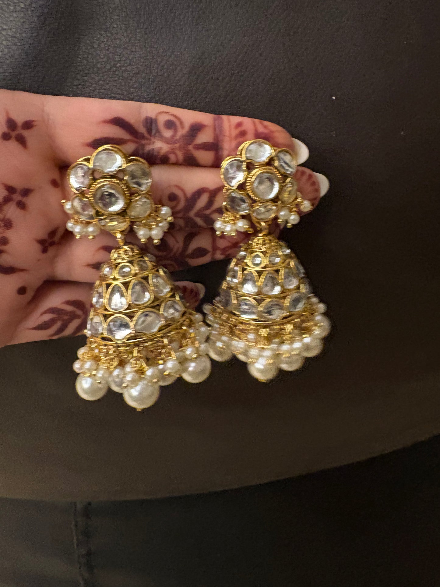 Polki jhumki