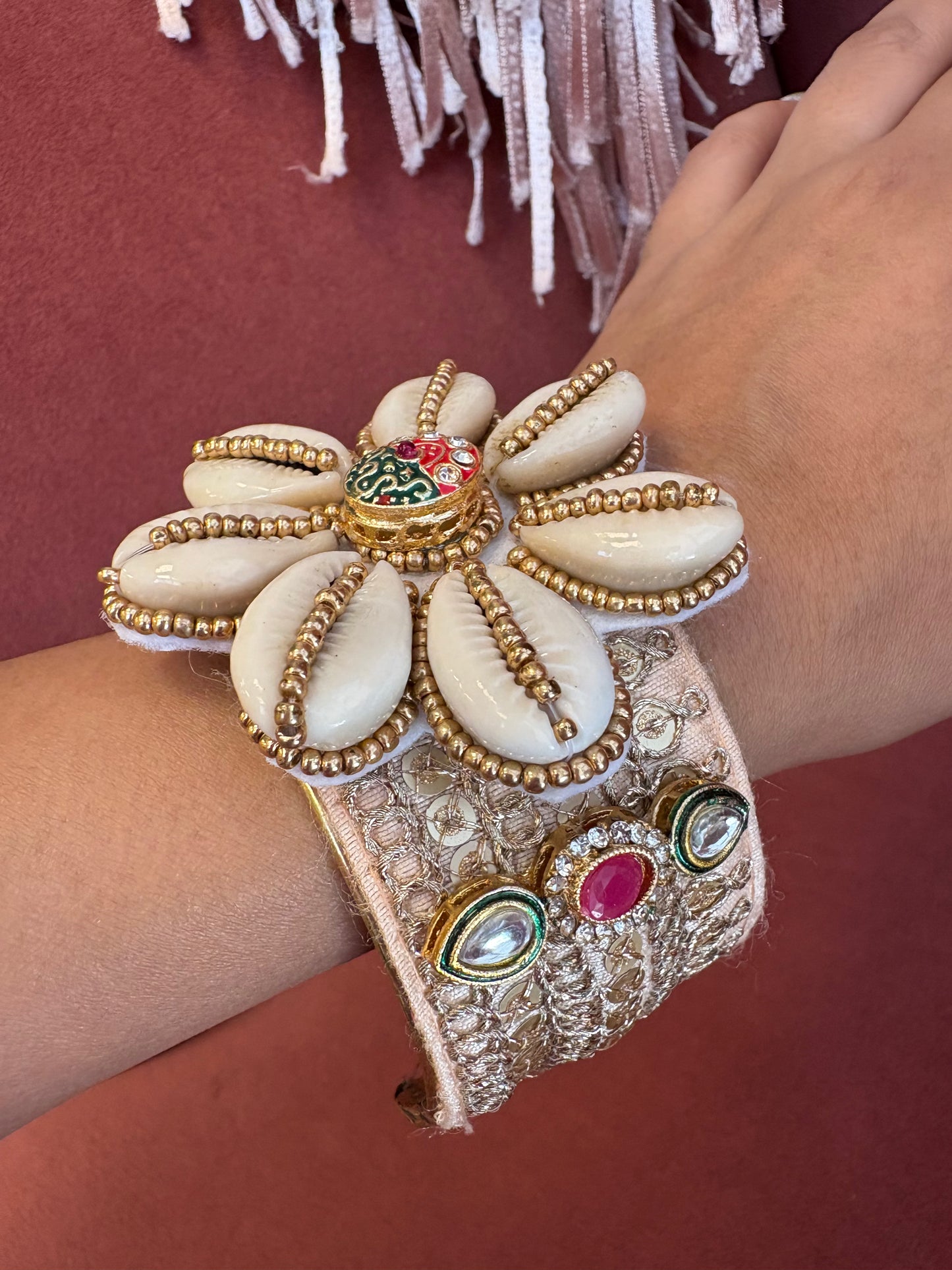 Shell Boho Cuff