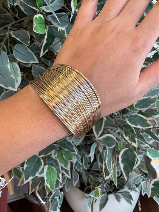 Brass Classic Wirecuff