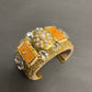 Orange dandiya cuff