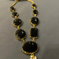 Black stone necklace