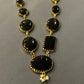 Black stone necklace