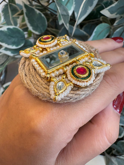 Mirror jute ring