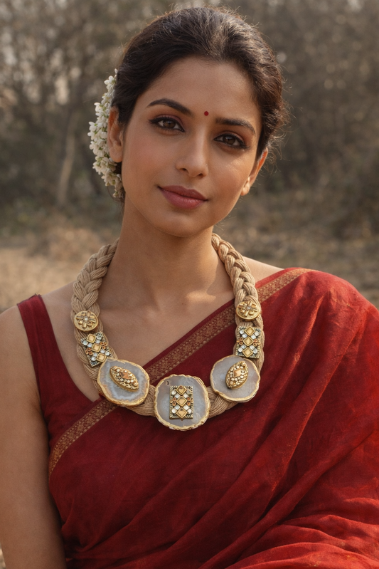 Aiget Baige Jute Necklace