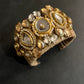 Three kundan cuff