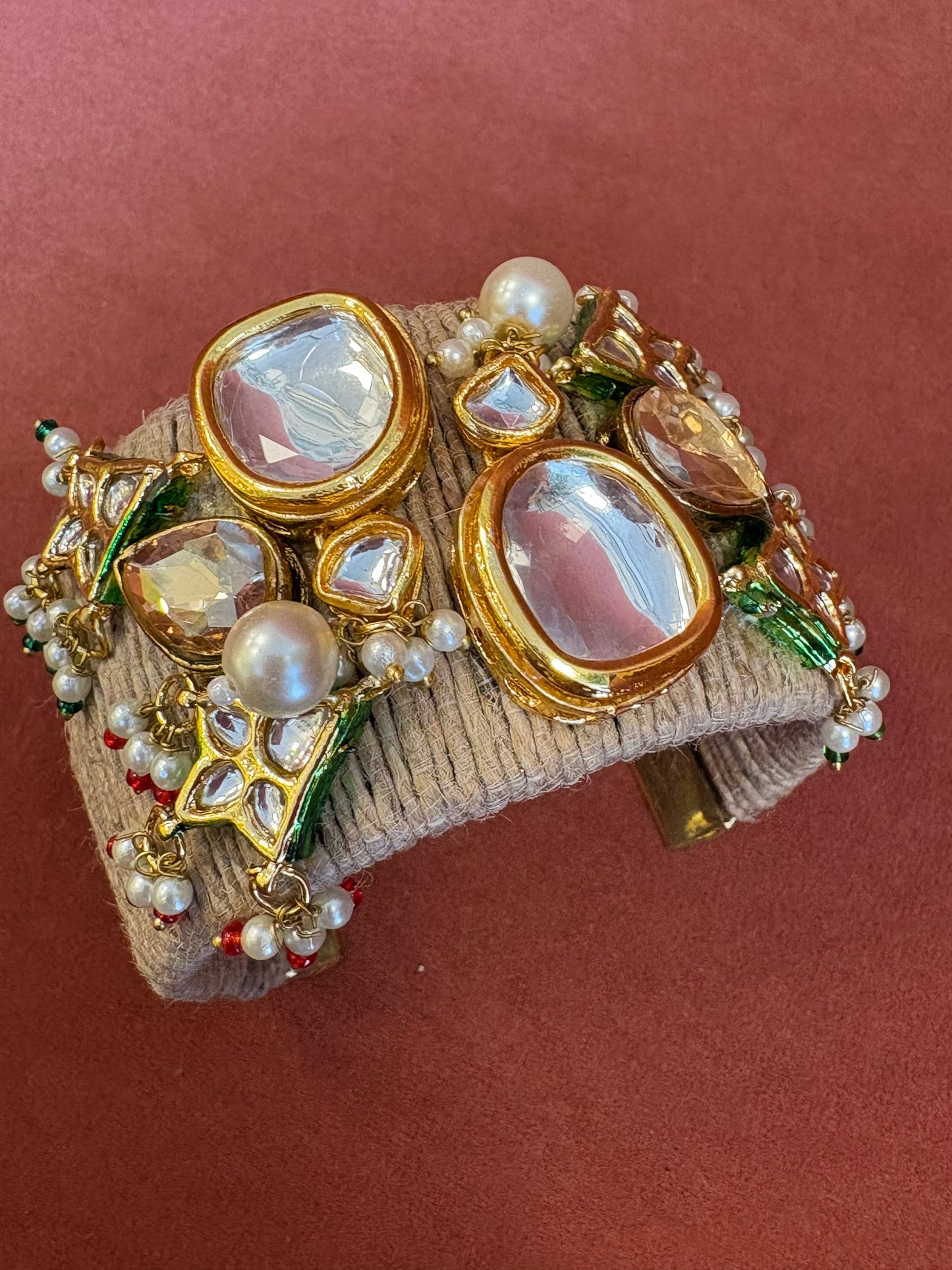 Polki Boho Cuff