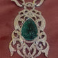 Emerald Diamond Set - Mozonite