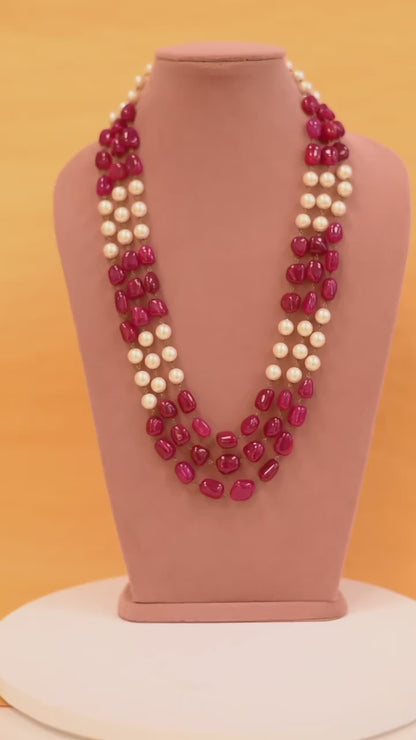 Red ruby layering